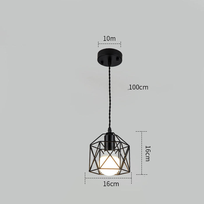 Xtradeal Moderne Stahl Käfig Deckenlampe